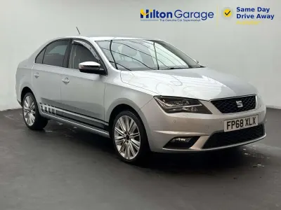 Used Seat Toledo XCELLENCE 110 HP (80 kW) 2018 Silver Hatchback