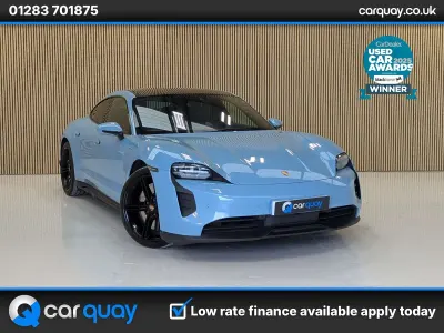 Used Porsche Taycan 4S 92 kW (126 HP) 2020 Blue Sedan