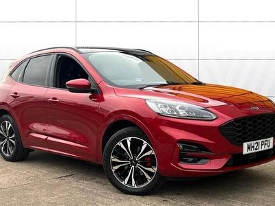 Red Used 2021 Ford Kuga ST-Line X SUV | £19,993 (Fair price)