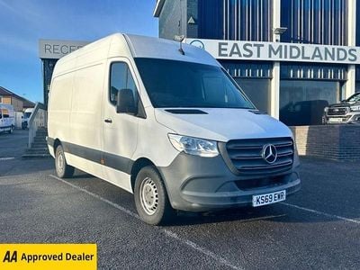 Used Mercedes Sprinter 163 HP (119 kW) 2019 White Van