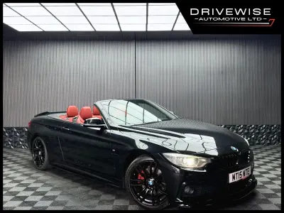 Begagnad BMW 430 Cabriolet M Sport 2015 Svart Cab