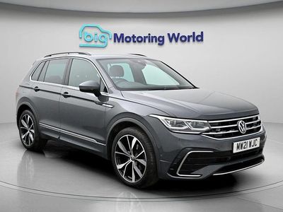 Used VW Tiguan R-line 150 HP (110 kW) 2021 Grey SUV