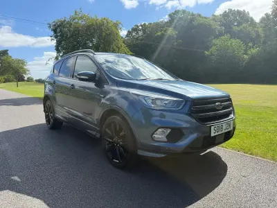 Used Ford Kuga ST-Line X 176 HP (129 kW) 2018 Blue SUV