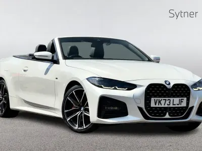 Used BMW 420 M Sport 181 HP (133 kW) 2023 White Cabriolet