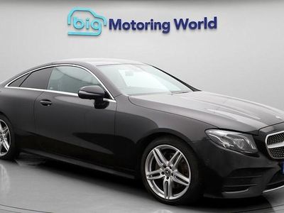 Used Mercedes E220 AMG Line Premium 194 HP (142 kW) 2020 Black Coupe