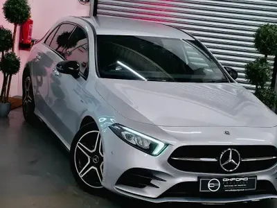 Used Mercedes A200 AMG Line Premium 163 HP (119 kW) 2021 Silver Hatchback