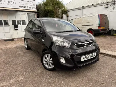 Used Kia Picanto 68 HP (50 kW) 2014 Black Hatchback