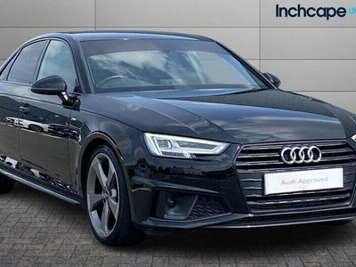 used Audi A4 Saloon (2019/19)Black Edition (Technology Pack) 35 TFSI 150PS 4d