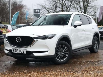 Used Mazda CX-5 150 HP (110 kW) 2018 White SUV