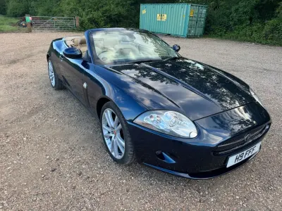 Używany Jaguar XK 2006 Niebieski Kabriolet