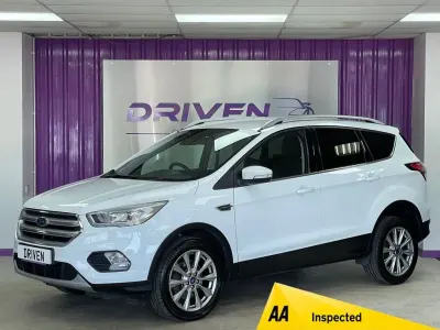 Used Ford Kuga Titanium 120 HP (88 kW) 2019 White SUV