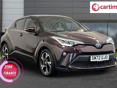 Used Toyota C-HR Design 122 HP (89 kW) 2022 Mauve/purple SUV
