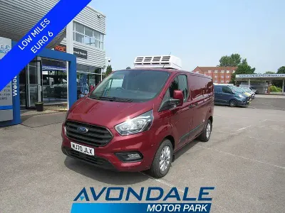 Used Ford Transit Custom Trend 130 HP (95 kW) 2020 Red Van
