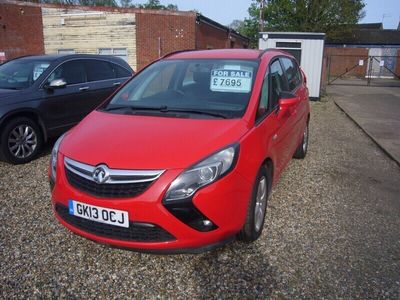 used Vauxhall Zafira Tourer exclusive cdti auto