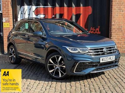 Used VW Tiguan R-line 150 HP (110 kW) 2023 Blue SUV