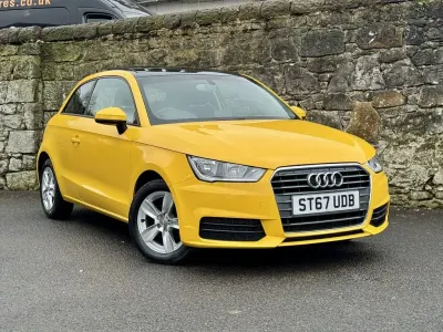 Used Audi A1 Design 95 HP (69 kW) 2017 Yellow Hatchback
