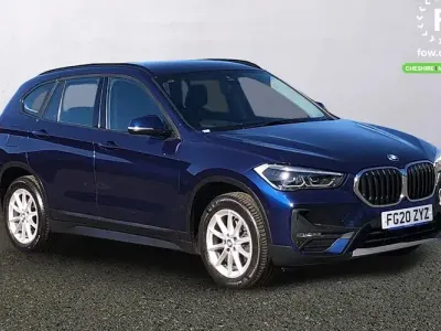 Begagnad BMW X1 Performance 140 HK (102 kW) 2020 Blå SUV
