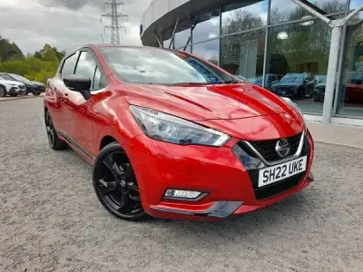 Used Nissan Micra 92 HP (67 kW) 2022 Red Hatchback