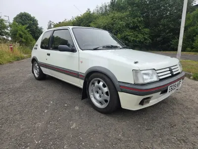 Used Peugeot 205 GTi 1987 White Hatchback