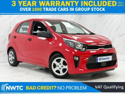 Used Kia Picanto 66 HP (48 kW) 2022 Red Hatchback