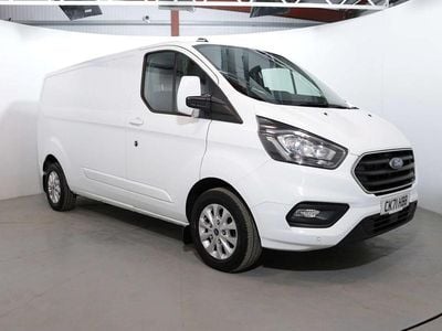 White Used 2021 Ford Transit Custom Limited | £16,440 (Expensive)