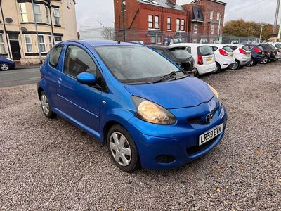 Blue Used 2009 Toyota Aygo Hatchback | £1,495 (Fair price)