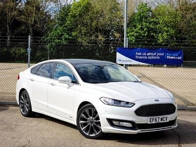 Begagnad Ford Mondeo Vignale 180 HK (132 kW) 2018 Vit Halvkombi