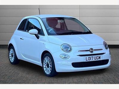 Used Fiat 500 Lounge 69 HP (50 kW) 2017 White Hatchback