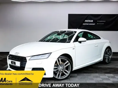 Used Audi TT S-Line 230 HP (169 kW) 2016 White Coupe