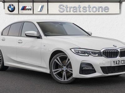 White Used 2021 BMW 320 M Sport Sedan | £24,190 (Fair price)
