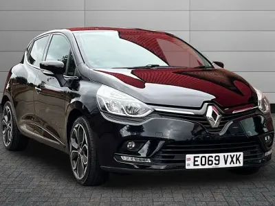 Used Renault Clio Iconic 90 HP (66 kW) 2019 Black Hatchback