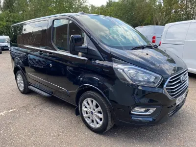Used Ford Tourneo Custom Titanium 2020 Black Van