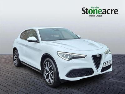 Used Alfa Romeo Stelvio Lusso 196 HP (144 kW) 2021 White SUV