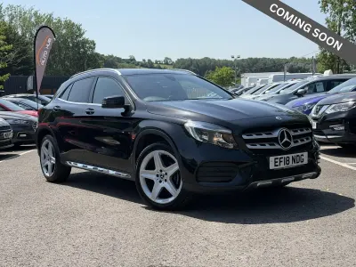 Used Mercedes GLA200 AMG line 2018 Black SUV