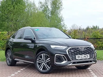 Used Audi Q5 S-Line 204 HP (150 kW) 2023 Black SUV