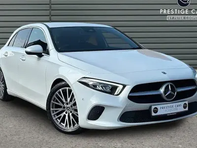 Used Mercedes A180 Executive 136 HP (100 kW) 2022 White Hatchback