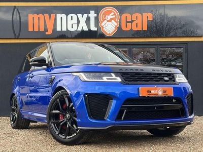 Blue Used 2018 Land Rover Range Rover Sport SVR SUV | £47,995 (Expensive)