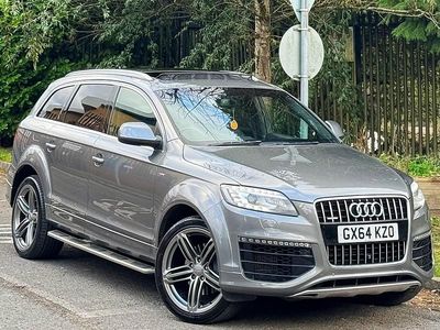 Used Audi Q7 S-Line 245 HP (180 kW) 2014 Grey SUV