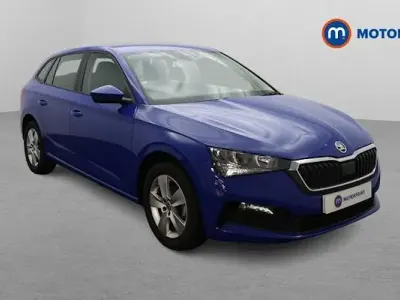 Used Skoda Scala SE 95 HP (69 kW) 2023 Blue Hatchback