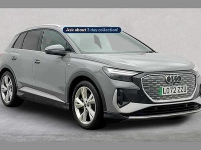 Used Audi Q4 e-tron S-Line 150 kW (204 HP) 2022 Grey SUV