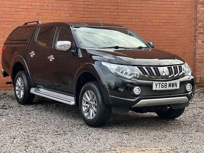 Black Used 2018 Mitsubishi L200 Pickup | £16,495 (A bit pricey)