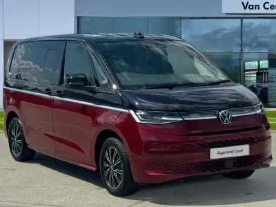 Used VW Multivan Style 218 HP (160 kW) 2022 Black/red MPV