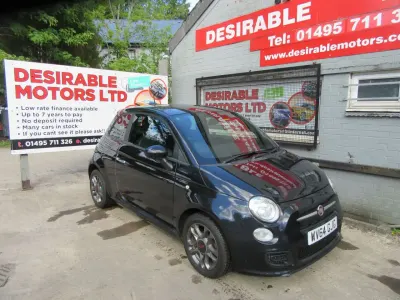 Used Fiat 500 S 69 HP (50 kW) 2014 Black Hatchback