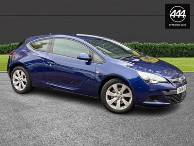 Used Vauxhall Astra GTC Sport 2014 Blue Coupe