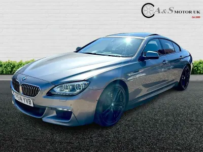 Begagnad BMW 640 M Sport 316 HK (232 kW) 2014 Grå Sportkupé