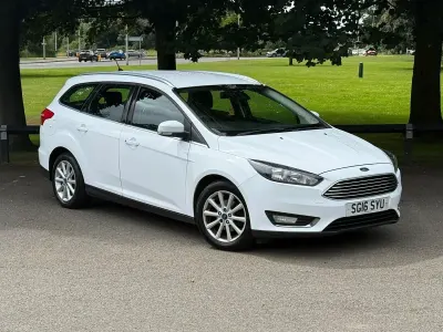 Used Ford Focus Titanium 2016 White Estate