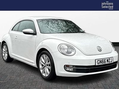 Used VW Beetle Design 103 HP (75 kW) 2016 White Hatchback
