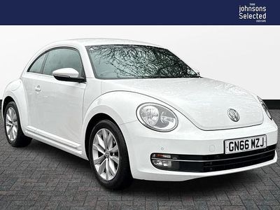 Used VW Beetle Design 103 HP (75 kW) 2016 White Hatchback