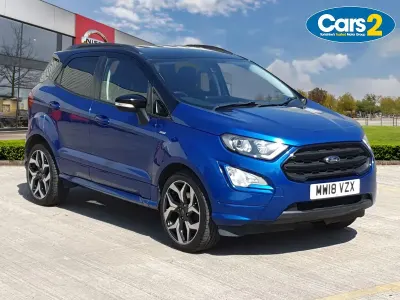 Used Ford Ecosport ST-Line 2018 Blue SUV