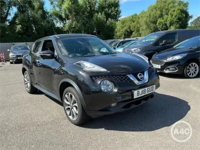Used Nissan Juke Tekna 2018 Black SUV
